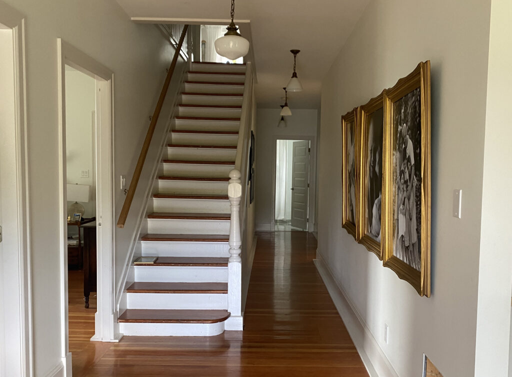 Renovated Staircase at Rock and Oak Acres